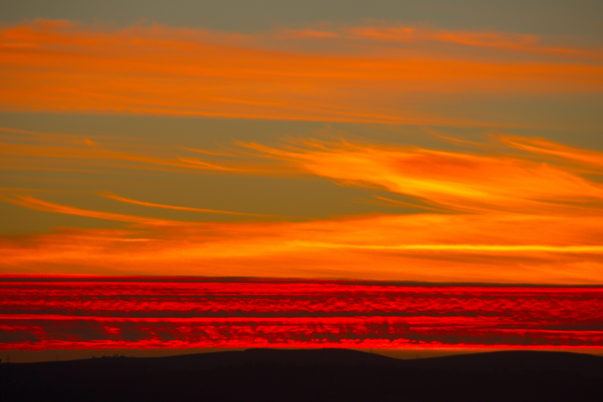 Red sky at night Red sky at night