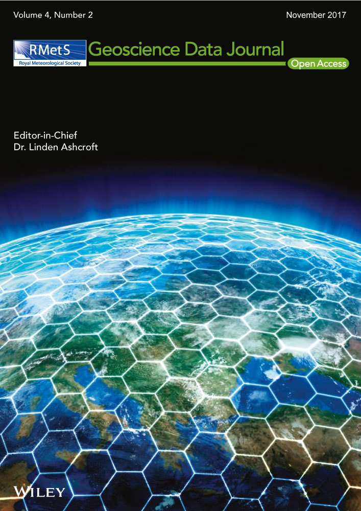 Geoscience Data Journal Cover