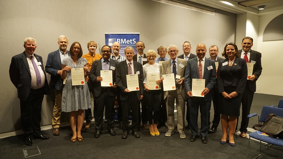 Award winners for 2018, presented at our AGM in May 2019