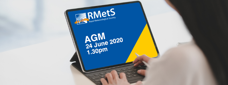 AGM details on laptop screen