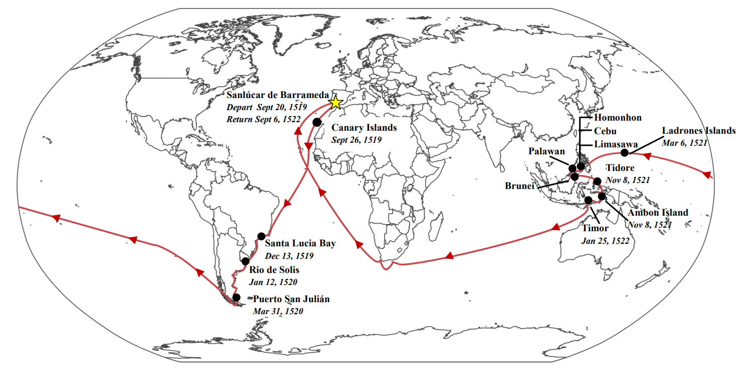 Magellan's Round-the-World Voyage Magellan's Round-the-World Voyage