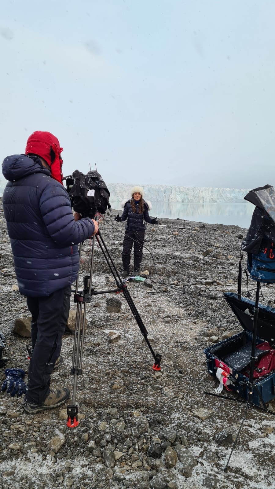 Broadcasting from Svalbard