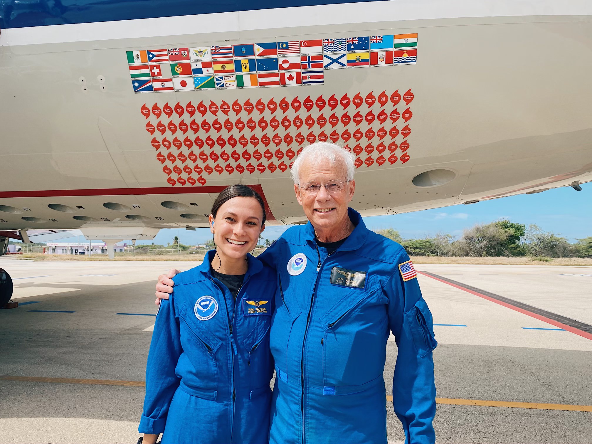 Flight Directors from the NOAA Hurricane Hunters