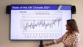 Liz explains State of UK Climate 2021 Report