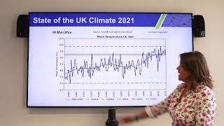 Liz explains State of UK Climate 2021 Report Liz explains State of UK Climate 2021 Report