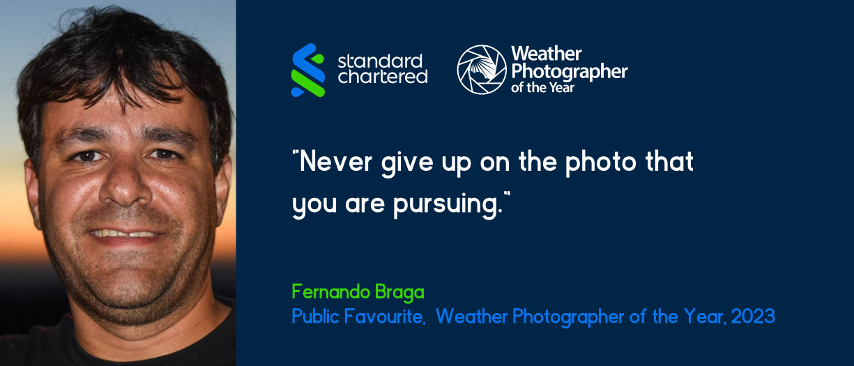 Fernando Braga, Public Favourite, Standard Chartered Weather Photographer of the Year 2023