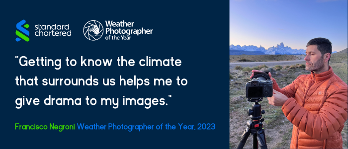 Francisco Negroni, Weather Photographer of the Year 2023