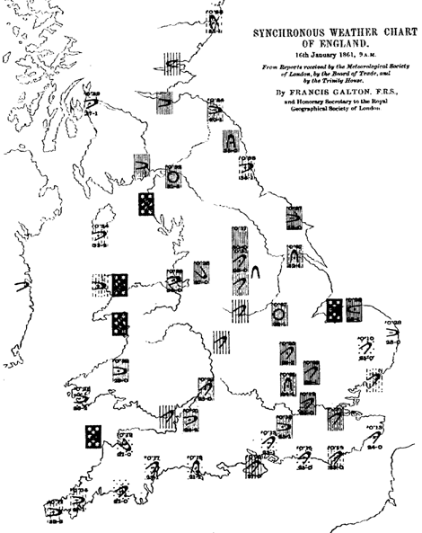 Weather chart (1861)