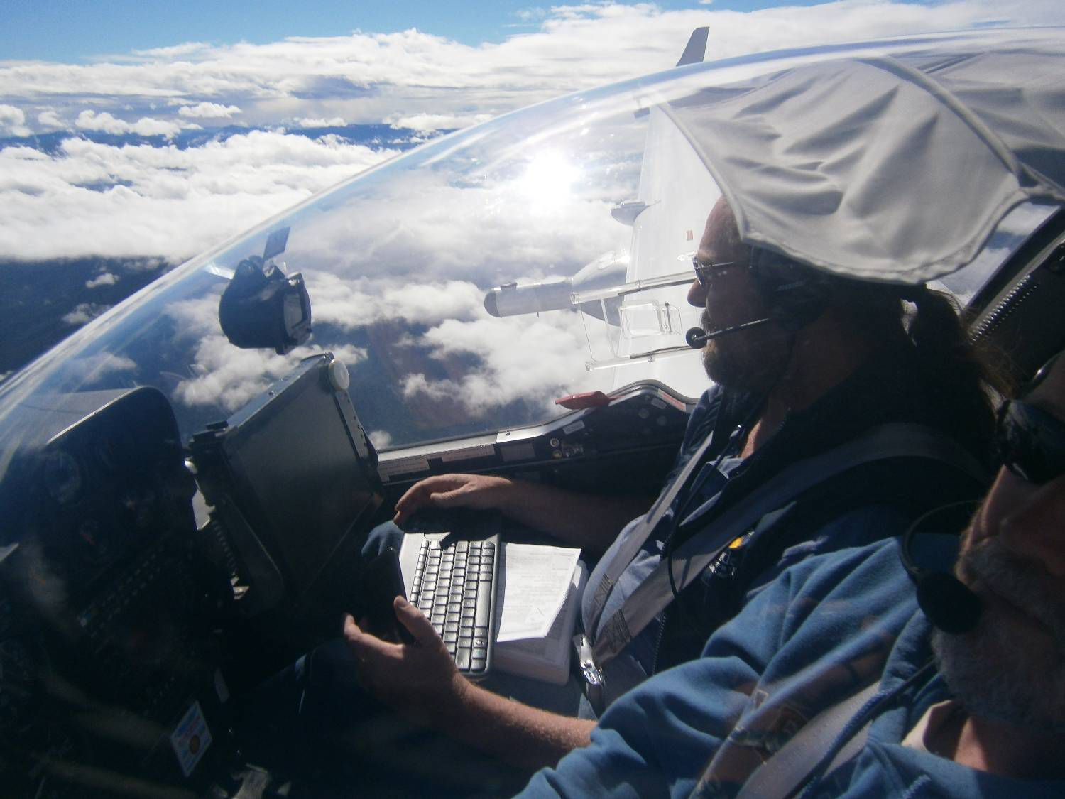 An Eco-Dimona cockpit may be snug but it’s comfortable