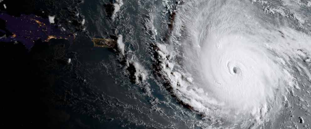 Satellite image of Irma (Credit: NOAA)