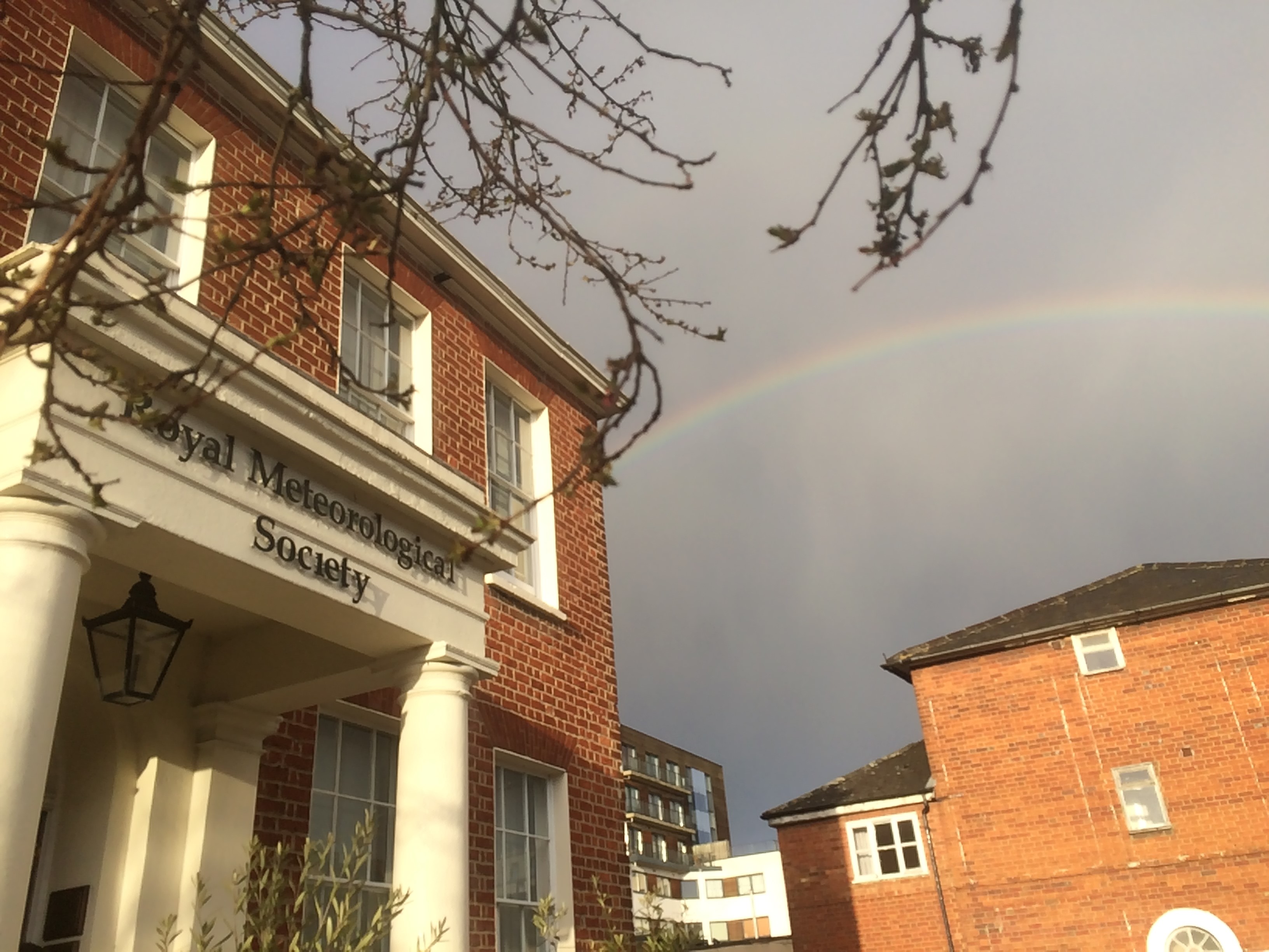 rainbow at RMetS