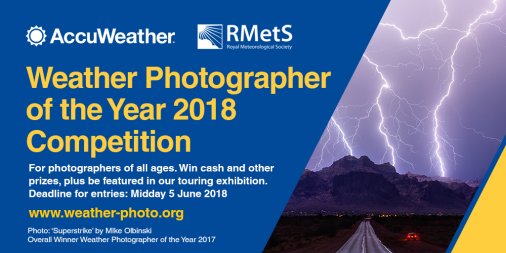 Weather Photographer of the Year 2018 Competition