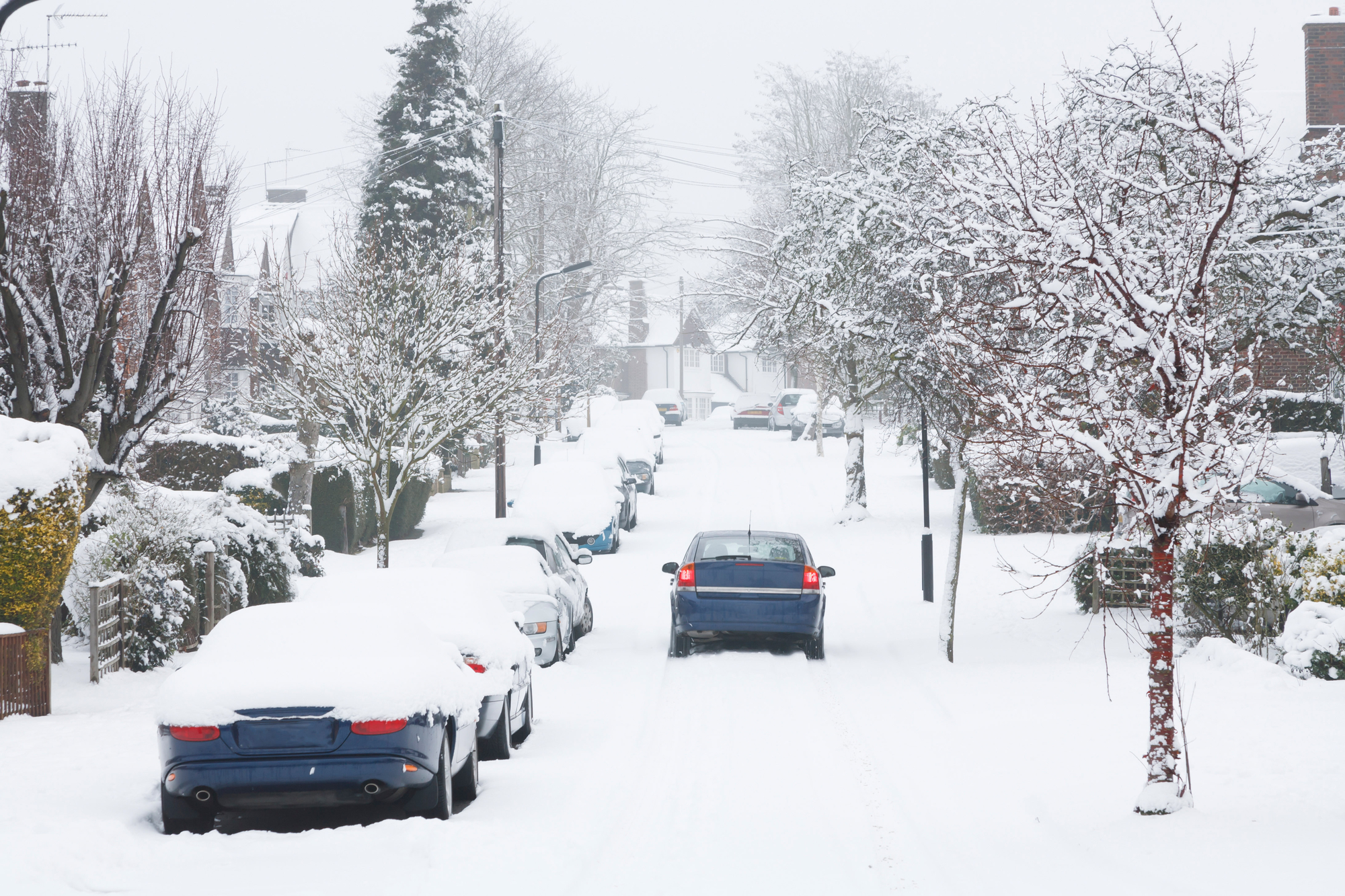 Driving in snow