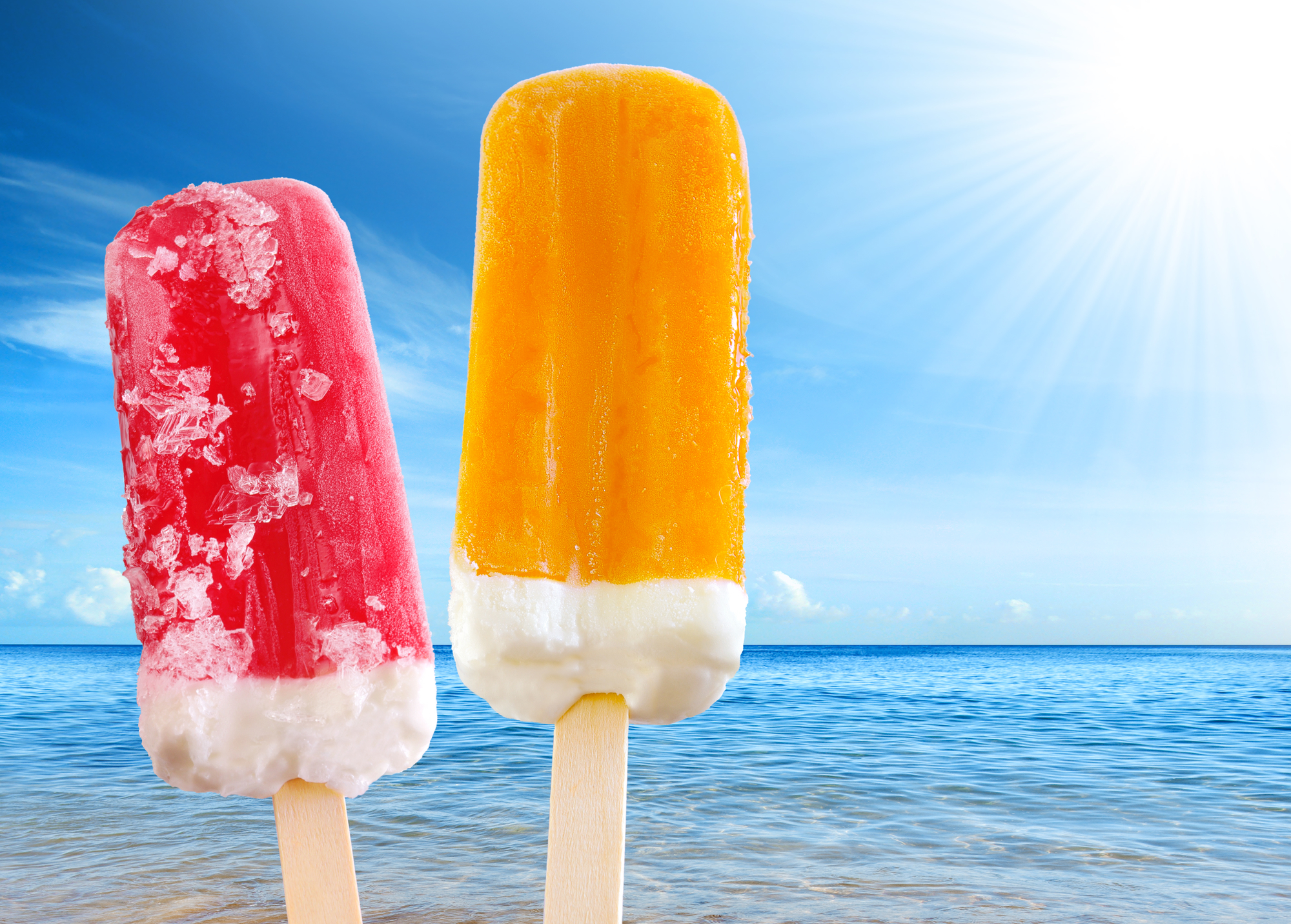 Ice lolly weather