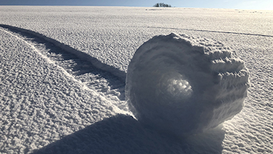 Brian Bayliss Snow Rollers in Wiltshire - Second Runner Up