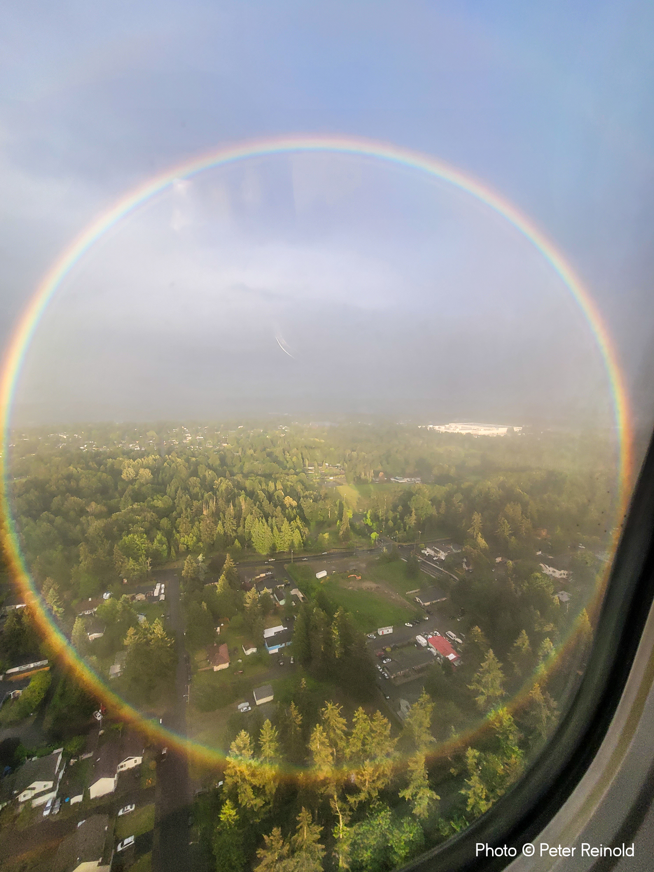 Circular Rainbow by Peter Reinold