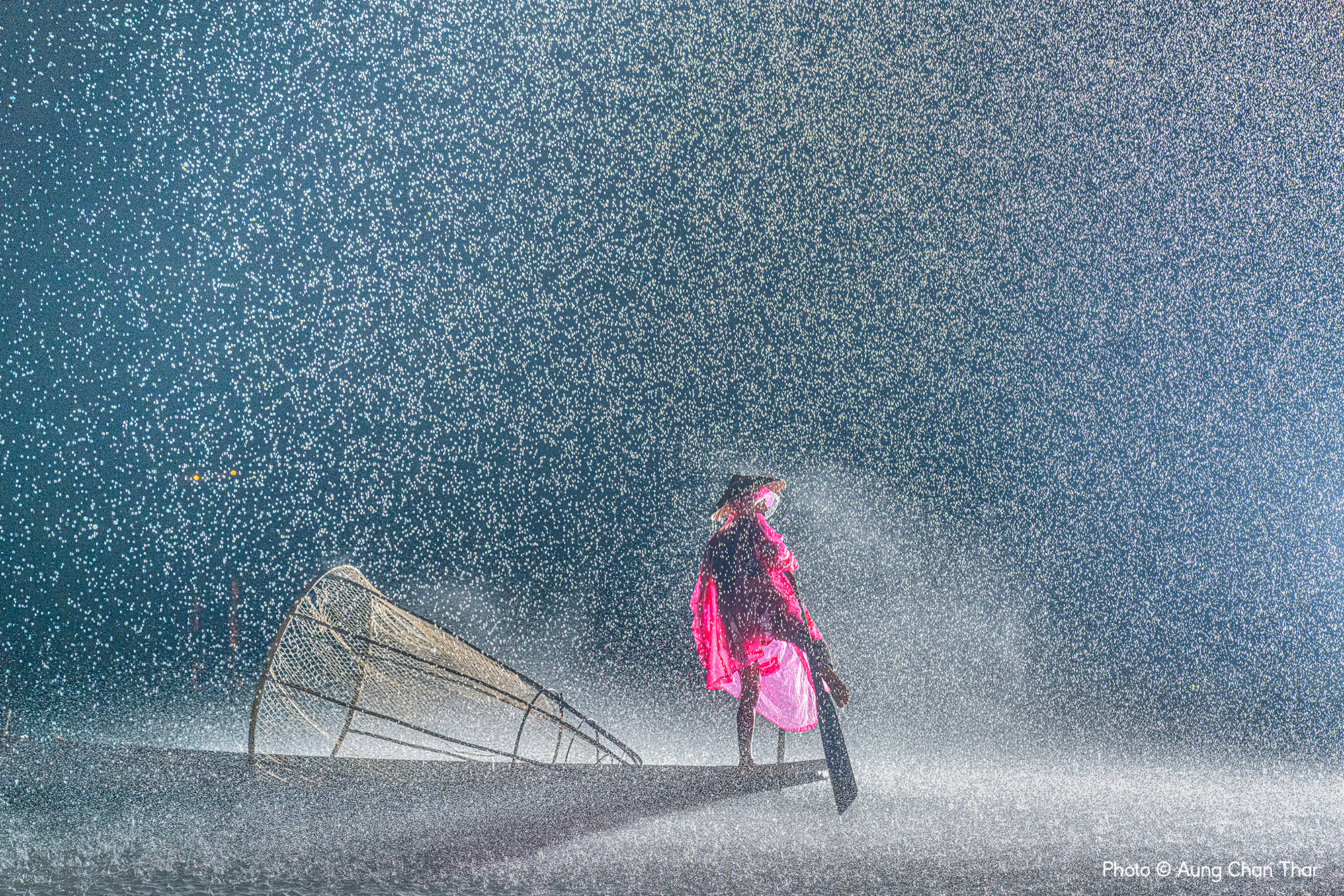 Resilience in the Rain, Aung Chan Thar