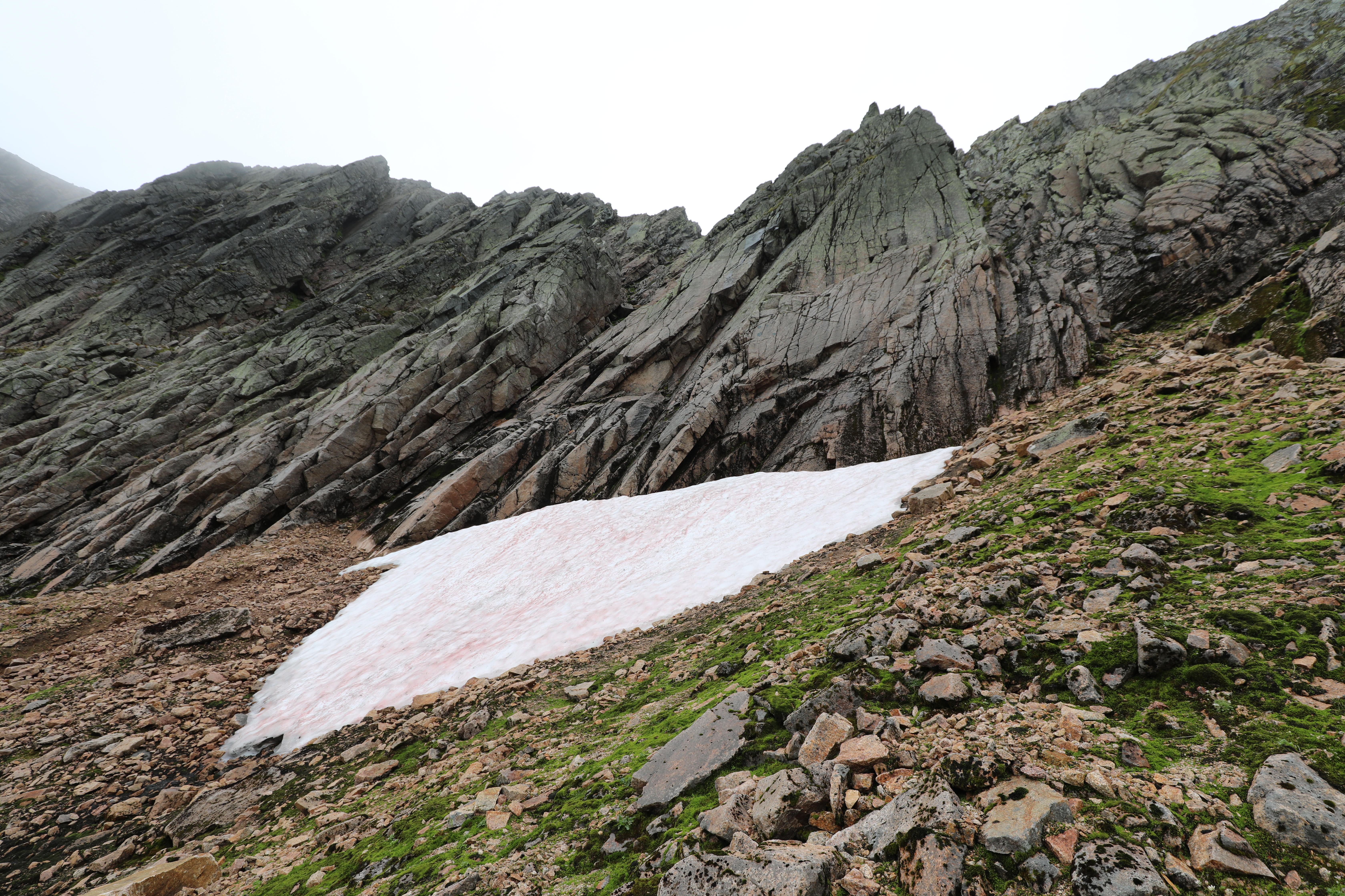 The Sphinx snow patch