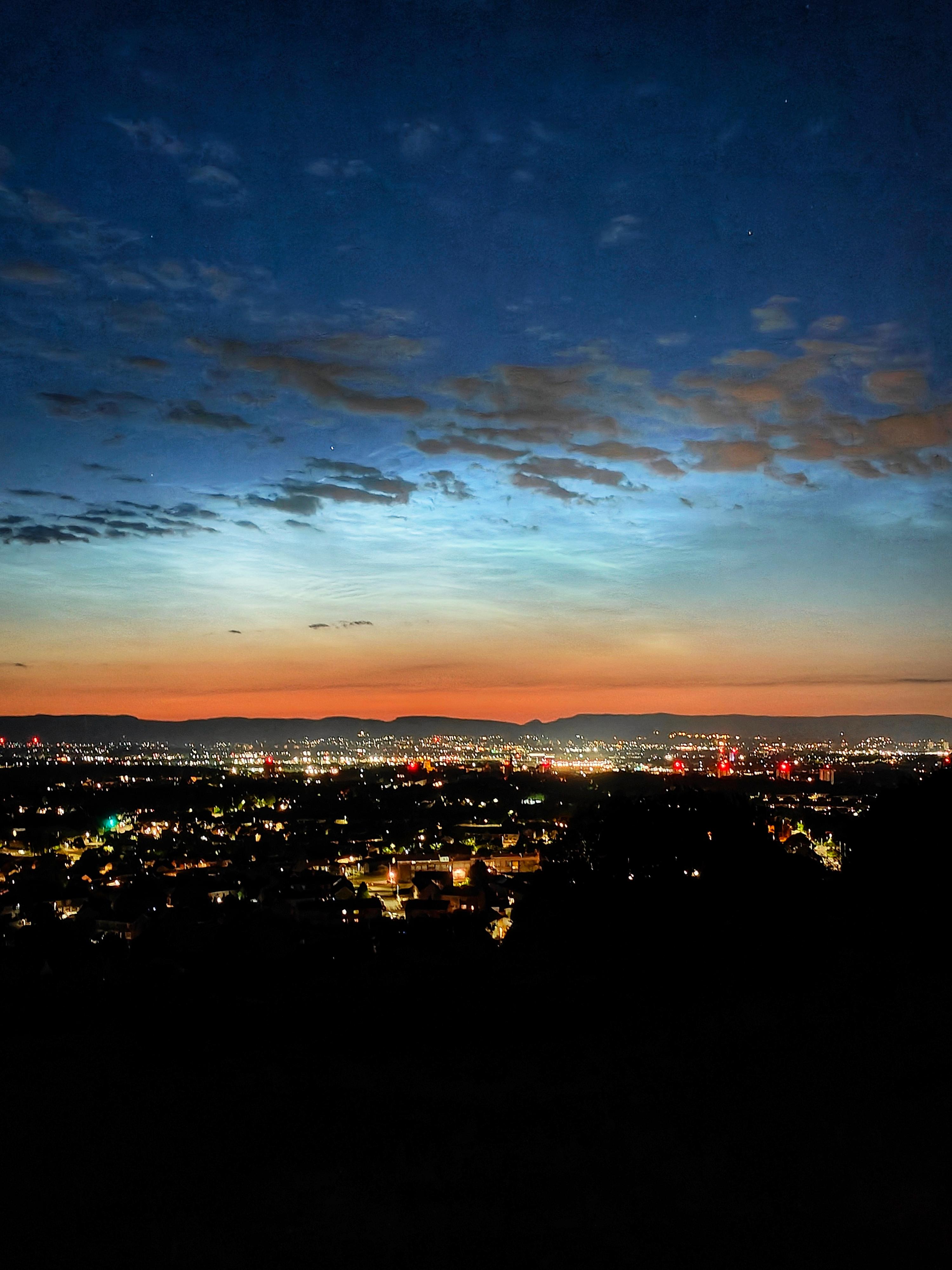 A Noctilucent Paisley Pattern © Gary Chittick
