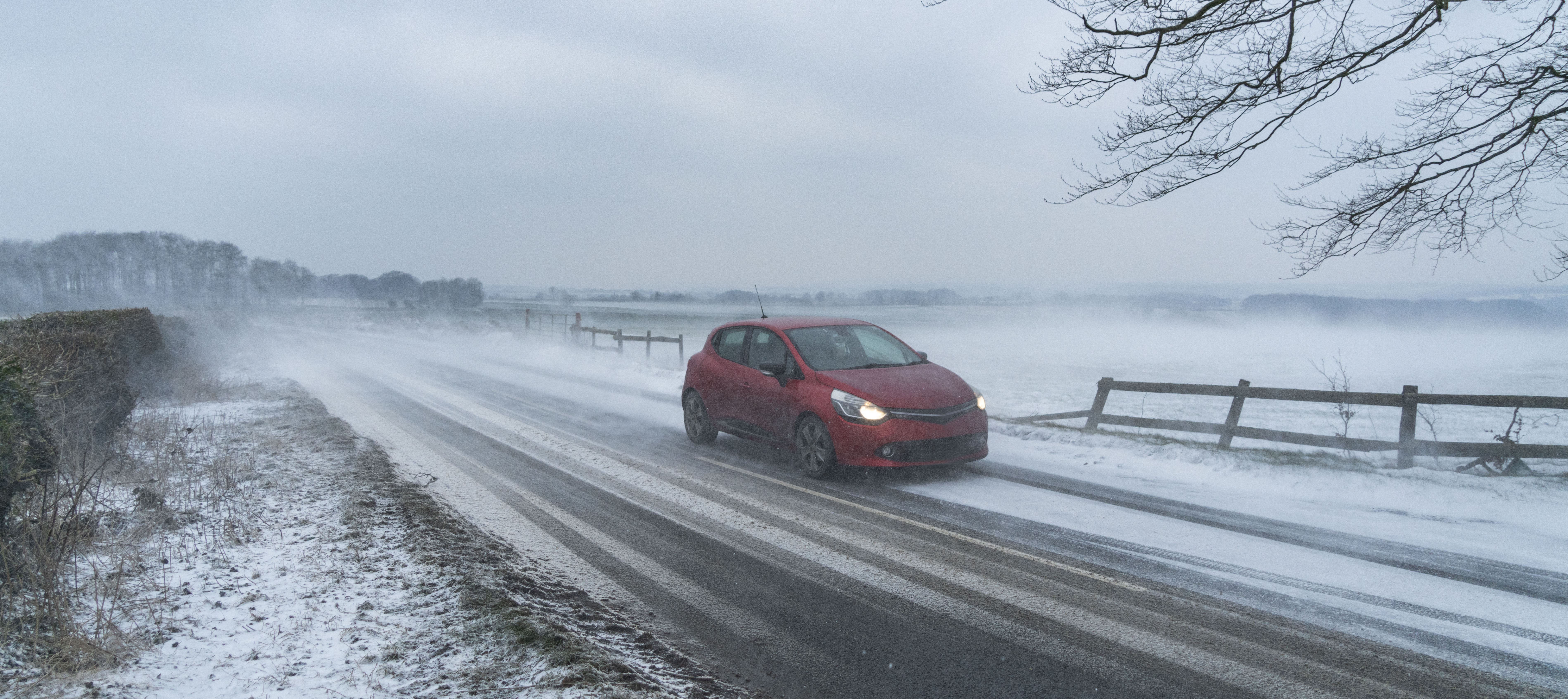 Beast from the East snowstorm reaches the Cotswolds, Gloucestershire