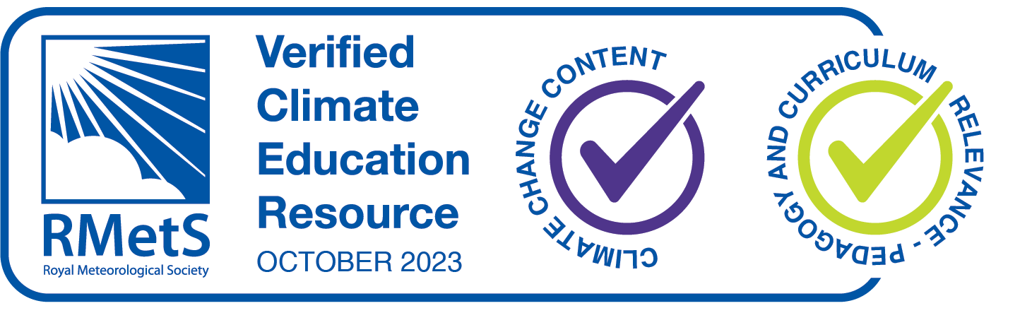 Image showing RMetS Climate Education Quality Mark