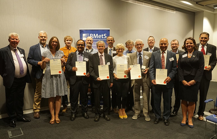 Award winners for 2018, presented at our AGM in May 2019