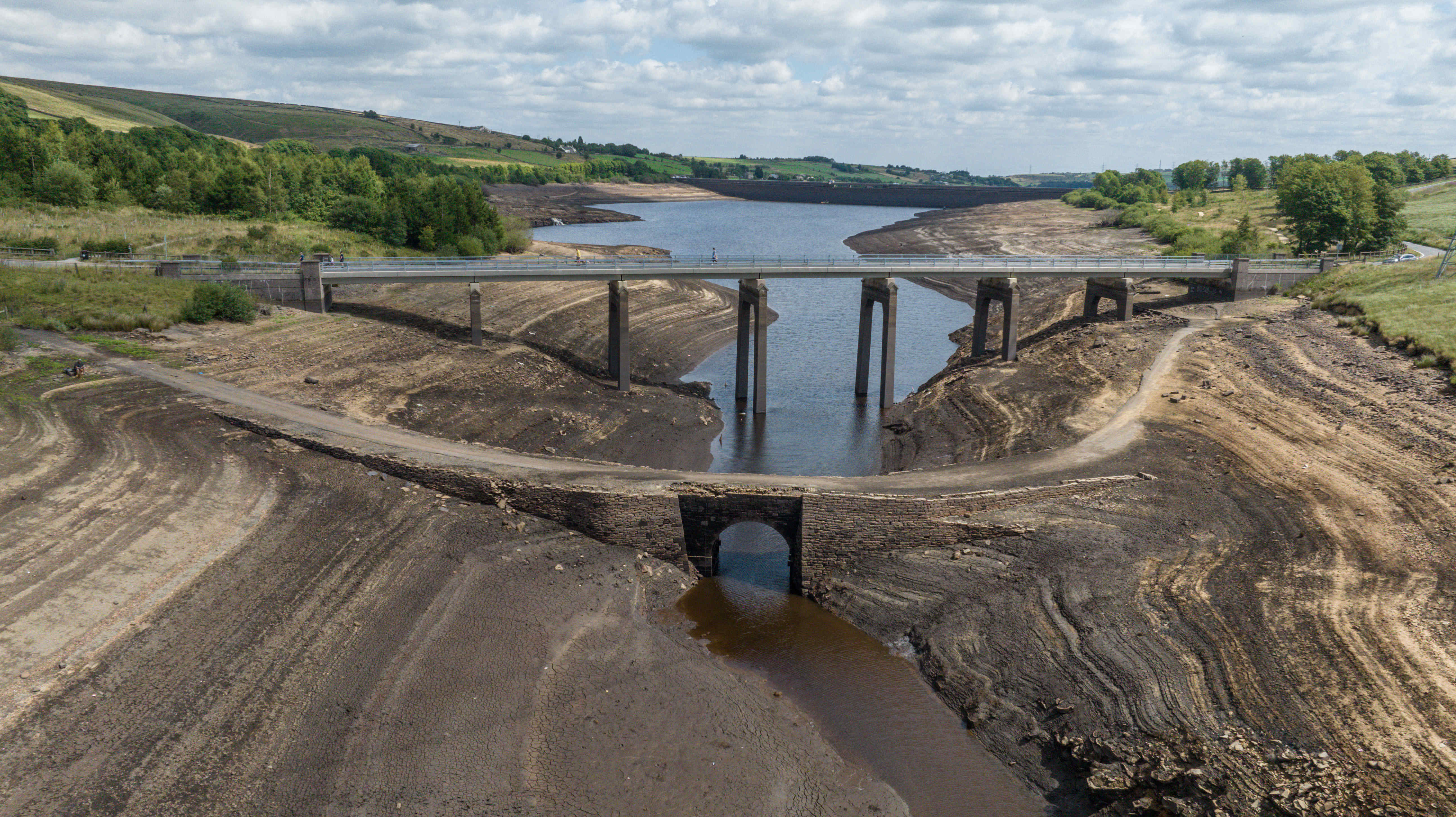 Baitings Reservoir in West Yorkshire