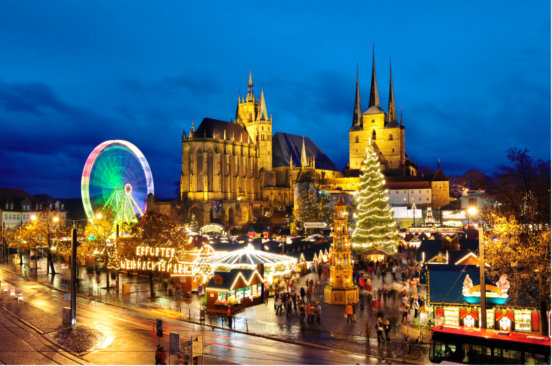 Photo of Christmas market in Erfurt