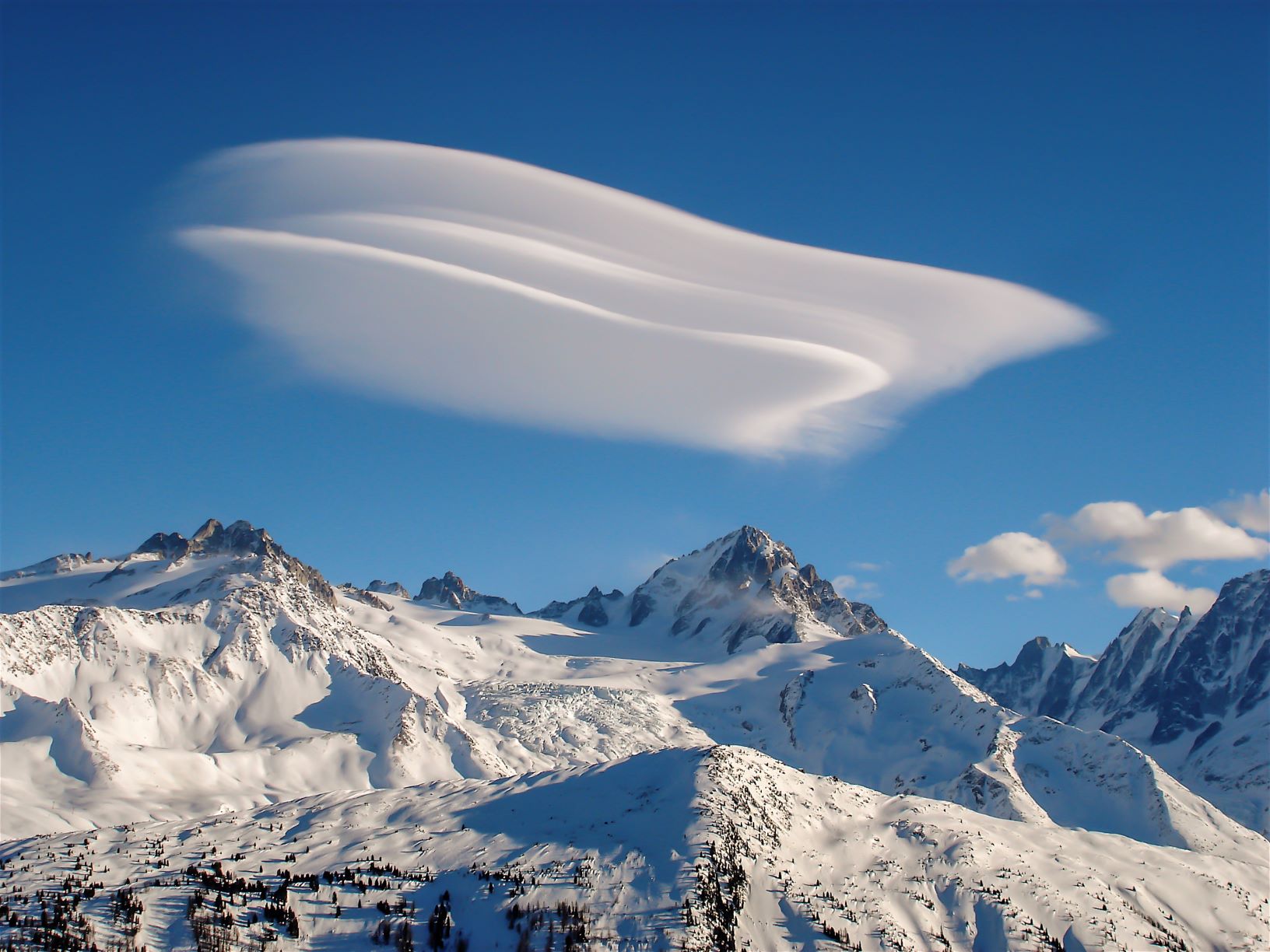 Lenticular clouds