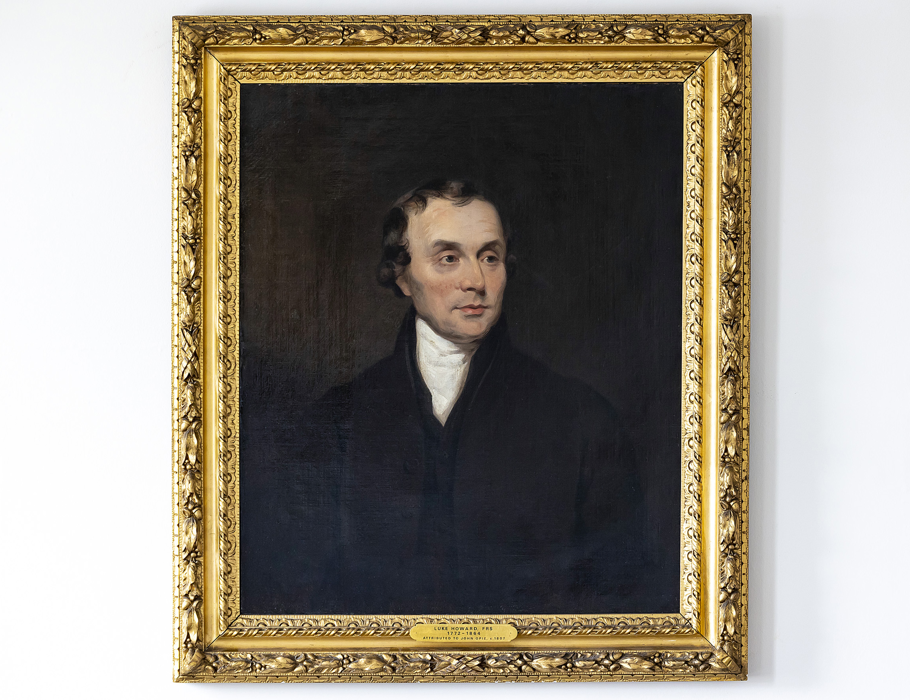 Portrait of Luke Howard (1772–1864) by John Opie (Royal Meteorological Society)