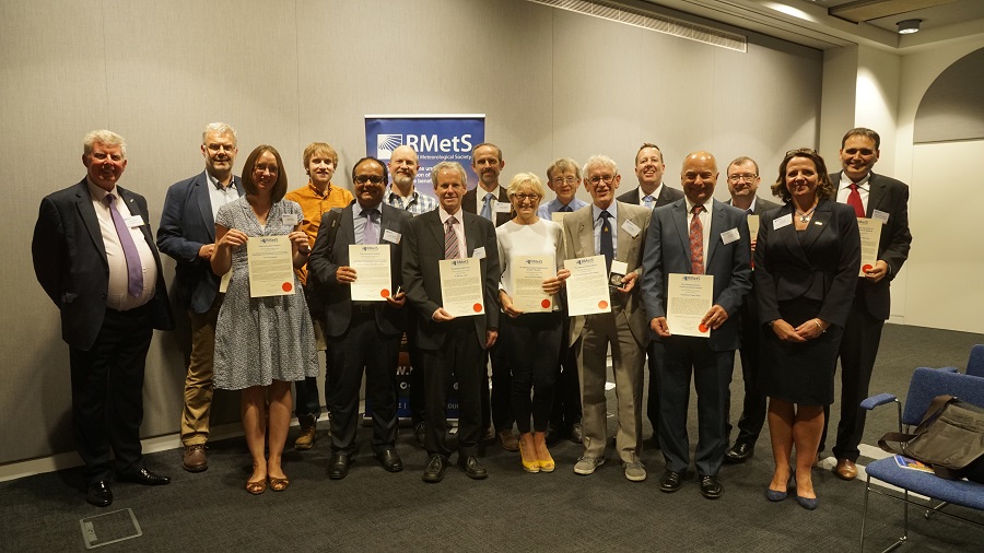 Award winners for 2018, presented at our AGM in May 2019.