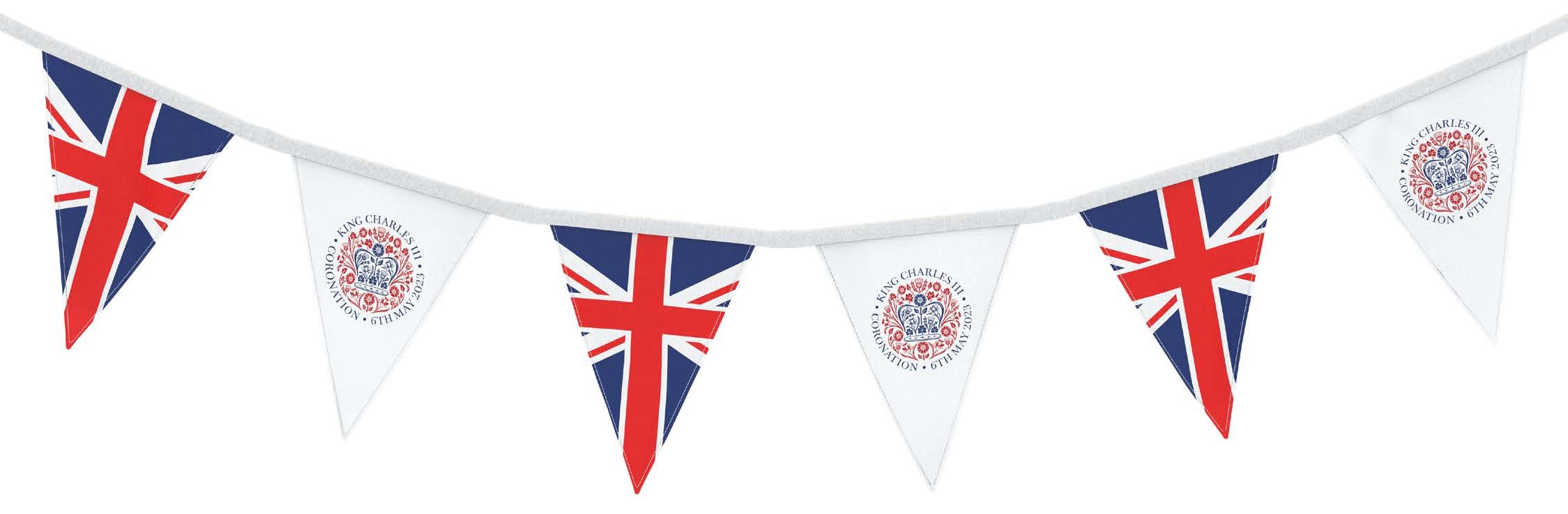 Coronation bunting