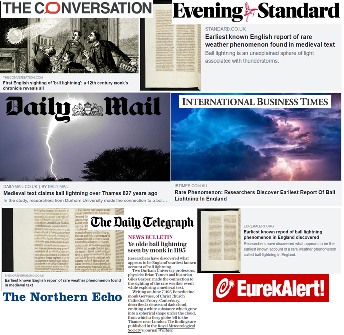 A selection of media coverage
