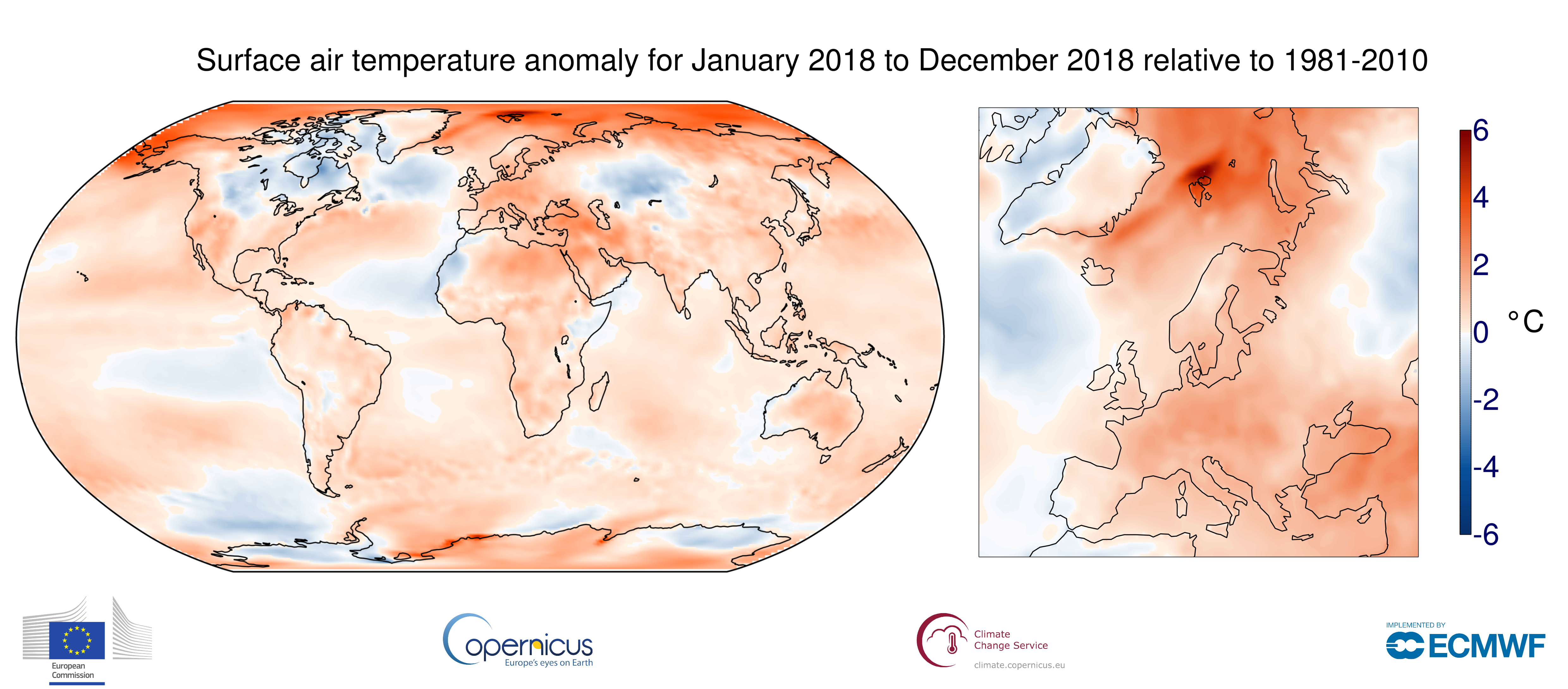 global air temperature anomaly