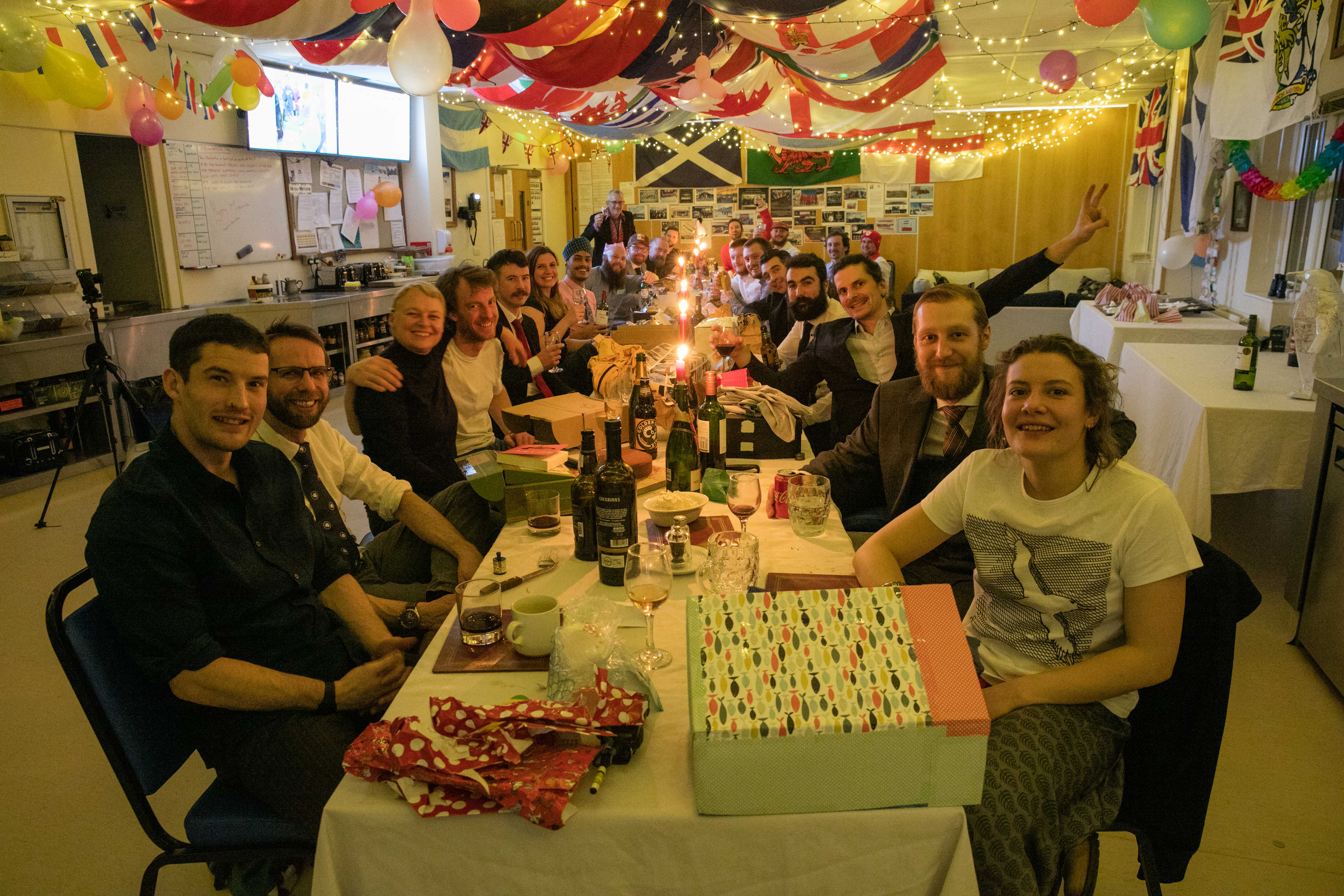 Midwinter Feast in Antarctica