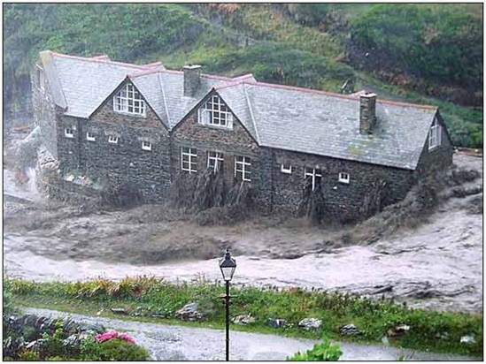 Boscastle flooding 2004