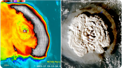 Tonga eruption