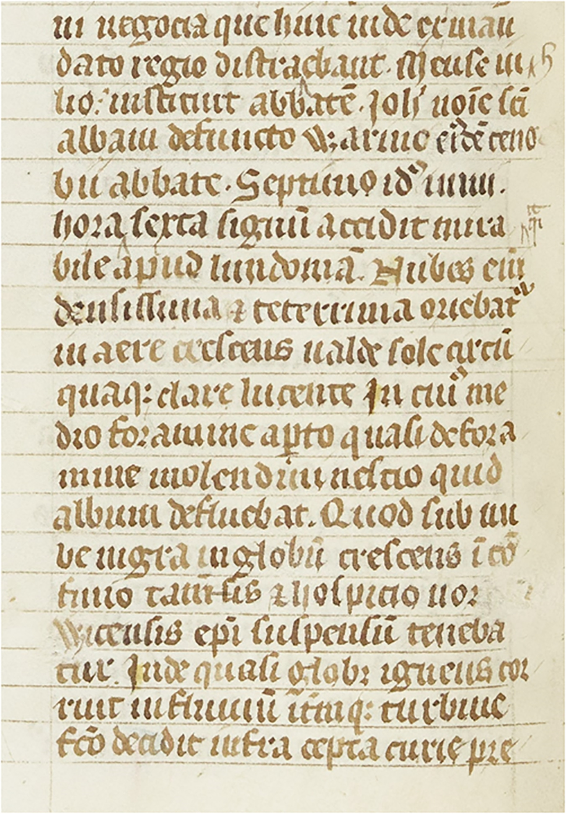The medieval text