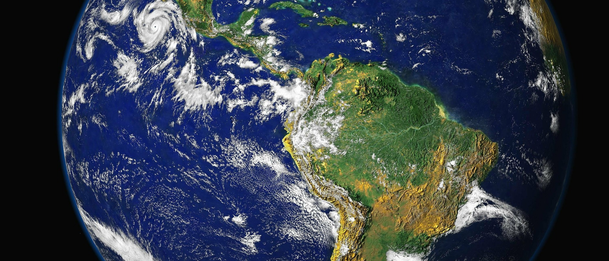 Satellite image of Earth