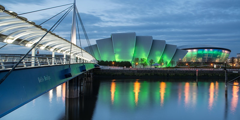 COP26 venue in Glasgow