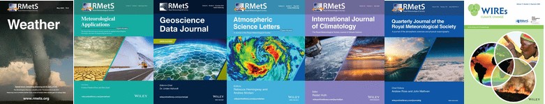 RMetS journal portfolio covers