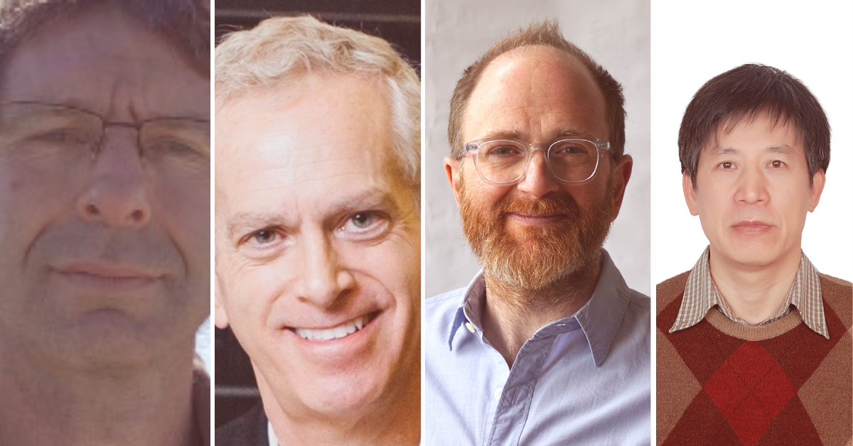 Profile pictures left to right of Dr Enric Aguilar, Dr William Collins, Dr Christopher White and Prof Renguang Wu.