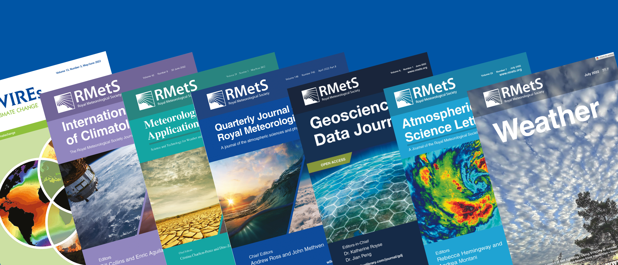 RMetS' journal portfolio covers