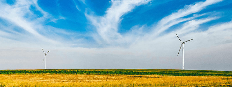 wind turbines