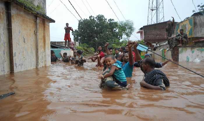 Flooding in Gujarat, Assam 