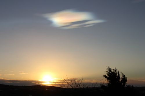 Nacreous clouds over Aberdeen Nacreous clouds over Aberdeen