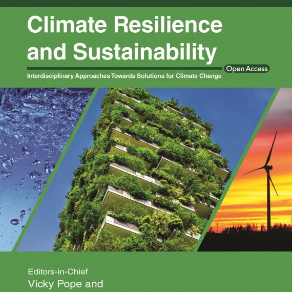 Climate Resilience and Sustainability front cover