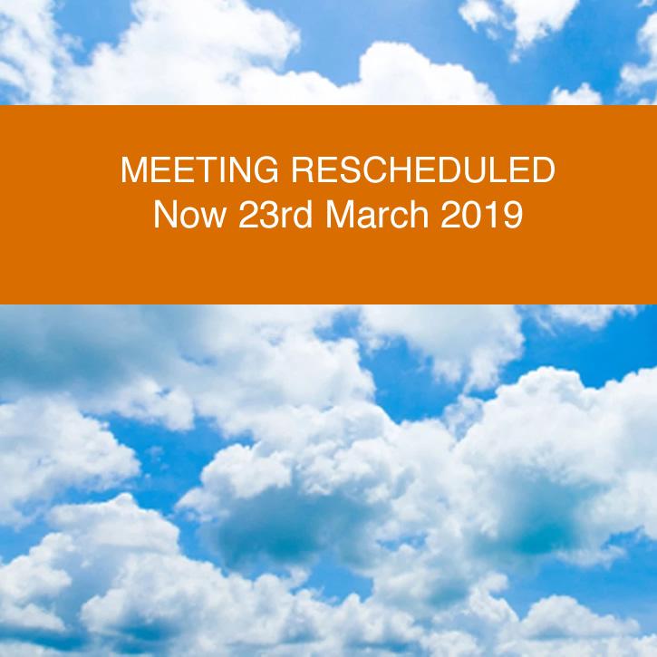 meeting rescheduled