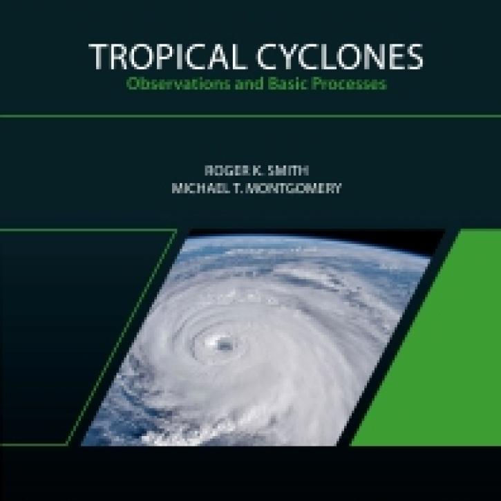 Tropical Cyclones front cover featuring image of a cyclone