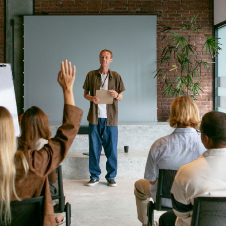 Classroom with professional learning